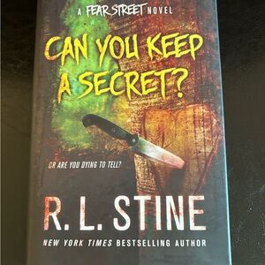 NWOT Can You Keep A Secret? By R.L. Stine